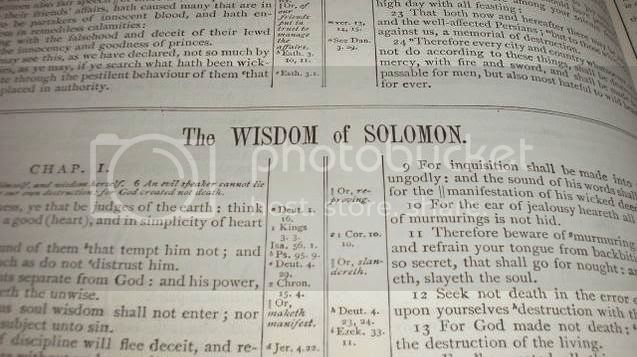 book of wisdom bible